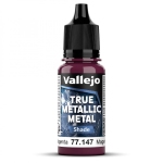 Vallejo 77147 - TMM Shade, Purpurrotes Magenta, 18 ml